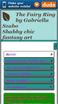 Mobile Screenshot of gabriellafaeries.com